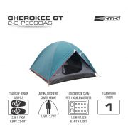 Barraca Camping para 2/3 Pessoas CHEROKEE GT NTK Nautika