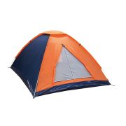 Barraca Camping para até 2 Pessoas Azul/Laranja PANDA 2 NTK Nautika