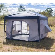 Barraca de Camping 6 pessoas para Tenda Azul TRANSFORM NTK