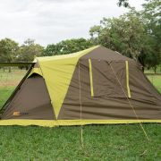 Barraca de Camping para até 04 pessoas Cinza/Verde PROXY 4 NTK