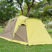 Barraca de Camping para até 04 pessoas Cinza/Verde PROXY 4 NTK