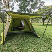 Barraca de Camping para até 04 pessoas Cinza/Verde PROXY 4 NTK