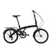 Bicicleta Dobrável Urbana Aro 20 com 6 Marchas e Quadro em Aço Carbono ECO+ DURBAN