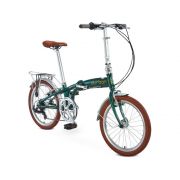 Bicicleta Dobrável Urbana Aro 20 com 6 Marchas e Quadro em Alumínio SAMPA PRO DURBAN