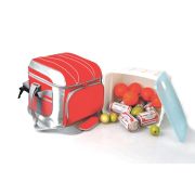 Bolsa Térmica Cooler 22 Litros com Compartimentos Vermelho BORA 24L NTK Nautika