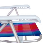 Cadeira de Praia Reclinável 8 Posições 2021-2022 em Alumínio MOR