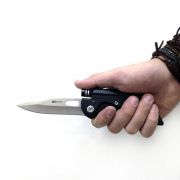 Canivete com Lâmina Reta, Apito e PEDERNEIRA NTK Nautika