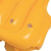 Colete Inflável Infantil com Encosto de Cabeça e Fecho Duplo 3-6 anos Amarelo SWIN SAFE BESTWAY