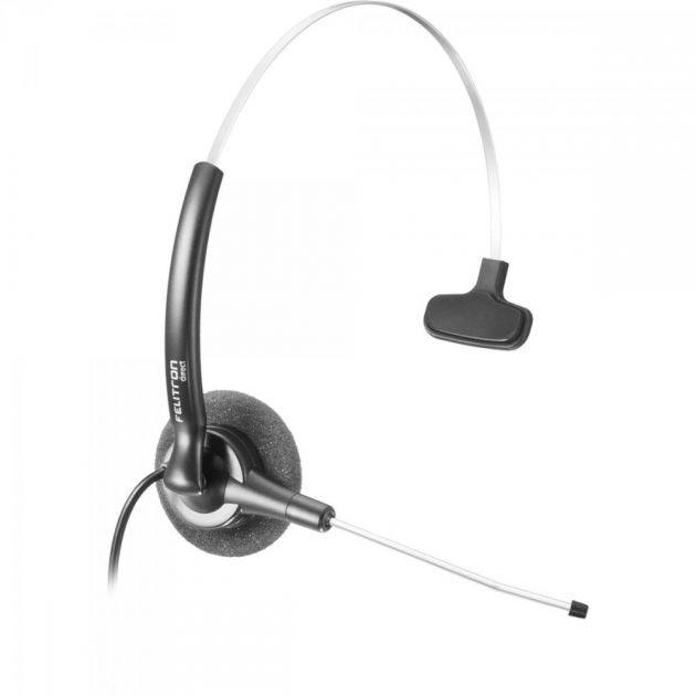 Headset de Cabeça RJ09 Preto Stile COMPACT DIRECT FELITRON