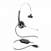 Headset de Cabeça USB Preto STILE COMPACT VOIP FELITRON