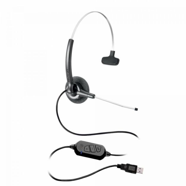 Headset de Cabeça USB Preto STILE COMPACT VOIP FELITRON