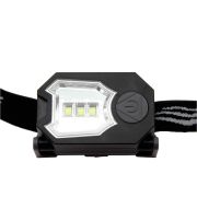 Lanterna de Cabeça 50 Lúmens com 3 LEDs SMD Preta TIDA NTK Nautika