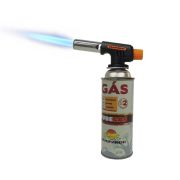 Kit Maçarico FLAME GUN com 4 Cartuchos de Gás TUBE GUEPARDO