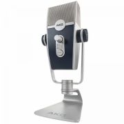 Microfone USB Multimodo Ultra-HD Prata/Preto LYRA AKG