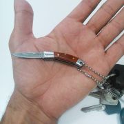 Mini Canivete Chaveiro com Lâmina em Aço NTK Nautika