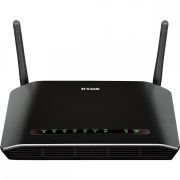 Modem Roteador Wireless 300Mbps Preto DSL-2740E D-LINK