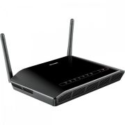 Modem Roteador Wireless 300Mbps Preto DSL-2740E D-LINK