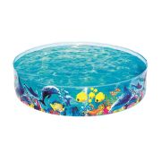 Piscina Infantil Circular 946 Litros Estampada SEMI-RÍGIDA PEIXES BESTWAY