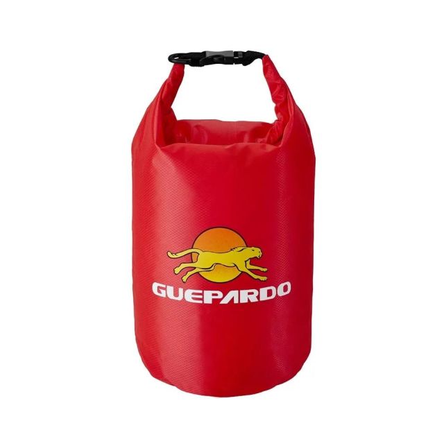 Saco Estanque com Capacidade para 5 Litros Vermelho KEEP DRY GUEPARDO