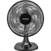 Ventilador de Mesa 40cm com 6 Pás 127V Preto/Cinza TURBO 6 VENTISOL