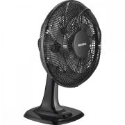 Ventilador de Mesa 40cm com 6 Pás 127V Preto/Cinza TURBO 6 VENTISOL