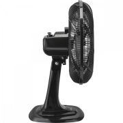 Ventilador de Mesa 40cm com 6 Pás 127V Preto/Cinza TURBO 6 VENTISOL