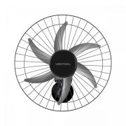 Ventilador de Parede Steel 50cm 6 Hélices Preto/Cinza TURBO6 VENTISOL