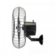 Ventilador de Parede Steel 50cm 6 Hélices Preto/Cinza TURBO6 VENTISOL